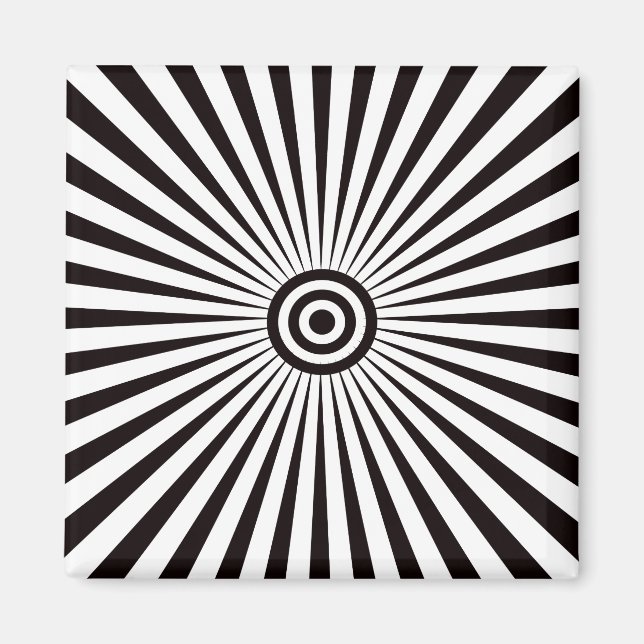 Trippy Bullseye Magnet (Framsidan)