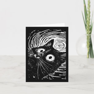 Trippy Cat Pastel Goth Gothic Grunge Alt Punk Weir Kort