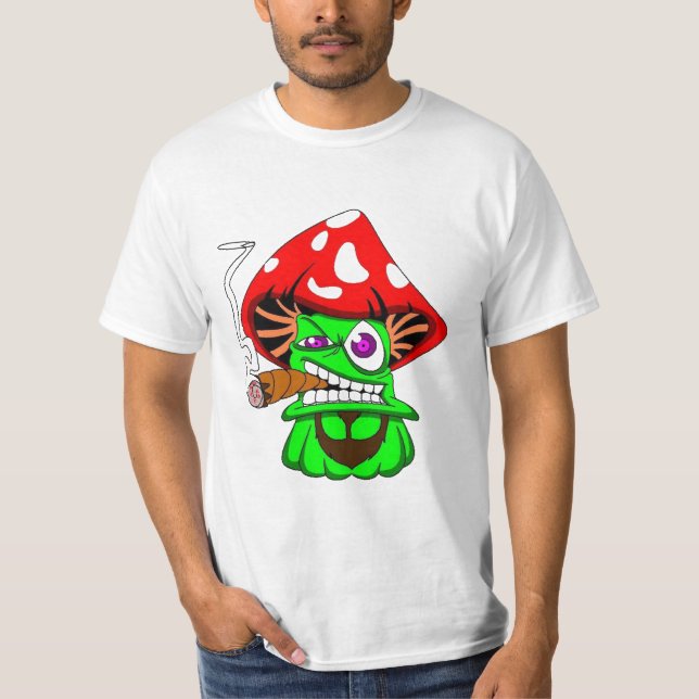 Trippy champinjon tee shirt (Framsida)