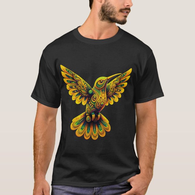 trippy colibri t shirt (Framsida)