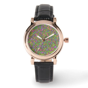 Trippy Colorful Blob Armbandsur