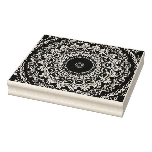 Trippy Colorful Intricate Boho Mandala Stämpel (Stämpel)