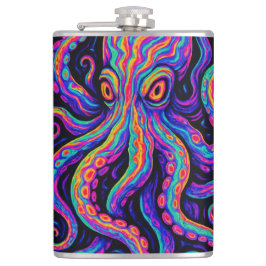 Trippy Colorful Octopus Fickplunta