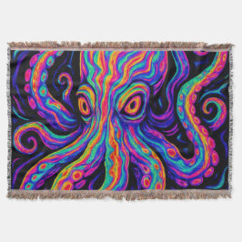 Trippy Colorful Octopus Filt