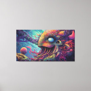 Trippy creening canvastryck