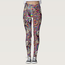 trippy dalmatian leggage