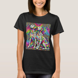 Trippy dalmatian t shirt
