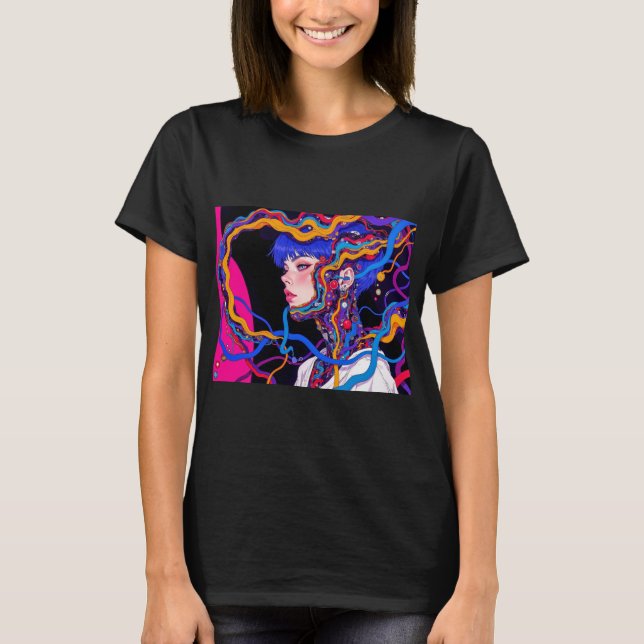 trippy dam t shirt (Framsida)