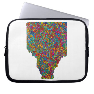 Trippy datormuff laptop sleeve