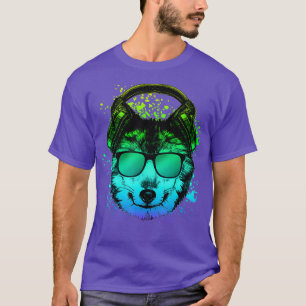 Trippy DJ Gift EDM Techno House Vargars Varg T Shirt