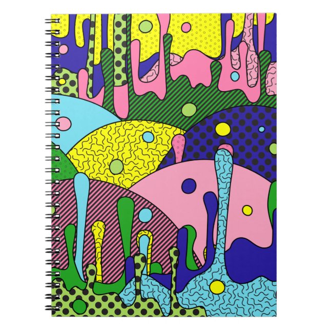 Trippy Drippy Anteckningsbok (Framsidan)