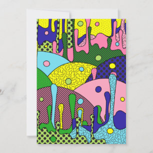 Trippy Drippy Julkort