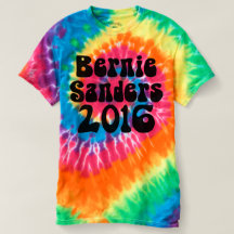 Trippy färg för Tie för Bernie slipmaskiner 2016