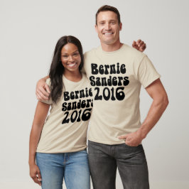 Trippy färg för Tie för Bernie slipmaskiner 2016 T-shirt