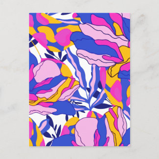 Trippy Flower Helg Vykort