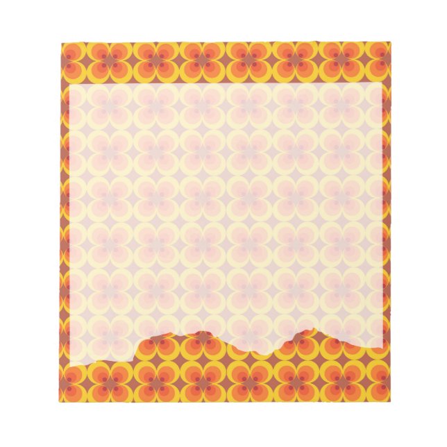 Trippy Flowers Anteckningsblock (Framsida)