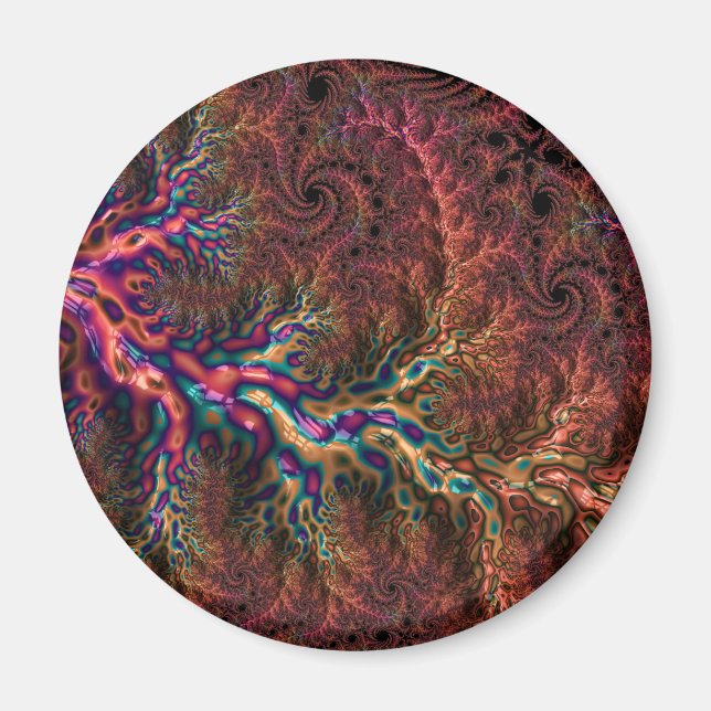 Trippy Fractal Magnet (Framsidan)