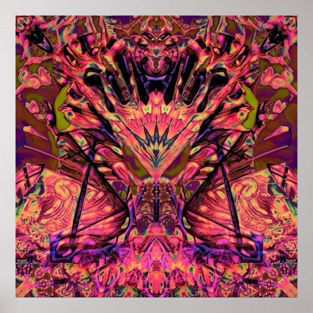 Trippy Garland Poster (Framsidan)
