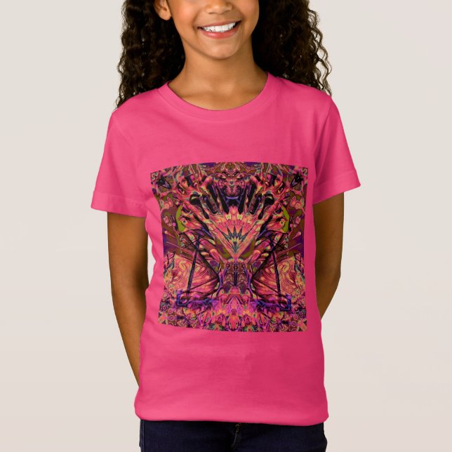 Trippy Garland T Shirt (Framsida)