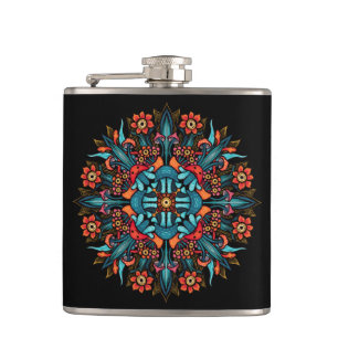Trippy hippie psychedelic groovy mushroom konstig fickplunta
