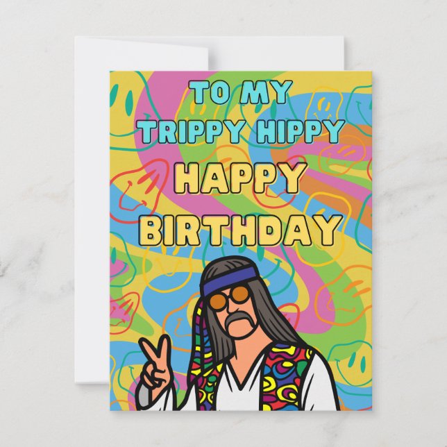 TRIPPY HIPPY BIRTHDAY (Framsida)