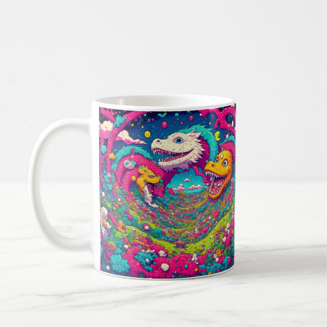 Trippy Kaffemugg (Vänster)
