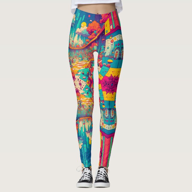 Trippy Leggings (Framsida)