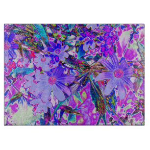 Trippy Lila and Magenta Colorful Wildwers