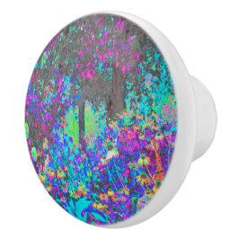 Trippy Lime Green och Lila Garden Sunrise Knopp