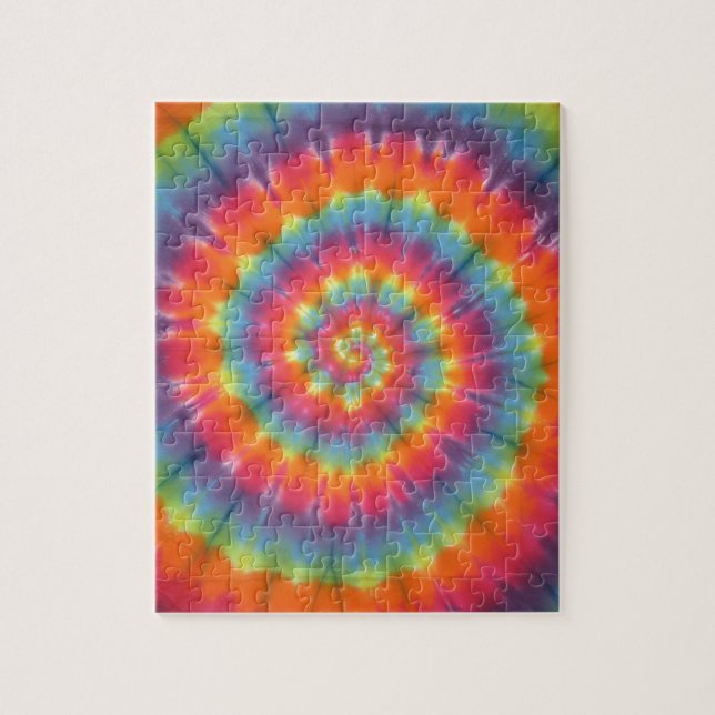Trippy Little Swirl Tie Dye PhatDyes Pussel (Vertikal)