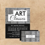 Trippy Maze Squares, Art Teacher, Art Classes Reklamblad<br><div class="desc">Trippy Maze Squares,  Art Teacher,  Art Class Advertising Flyer från Affärskortet Store.</div>