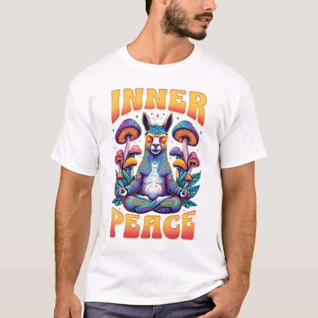 Trippy Meditation T Shirt (Framsida)