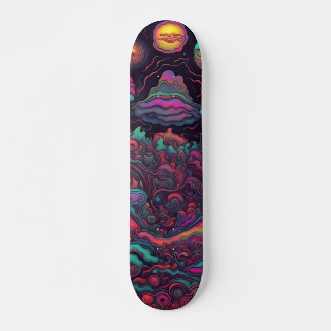 Trippy Mini Skateboard Bräda 18,5 Cm (Framsida)