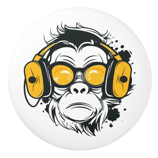 Trippy Monkey Ceramic pull Knopp (Framsidan)