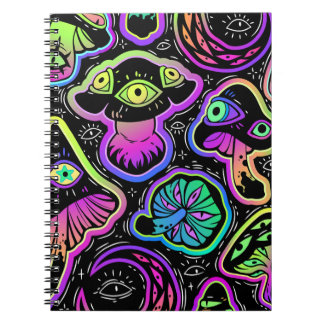 Trippy Mushrum Anteckningsbok