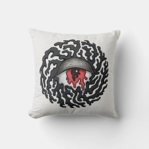 Trippy Öga med Tentacles - Trippy Surreal Art Kudde