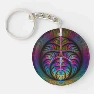 Trippy Patternated Colorful Abstrakt Fractal Art