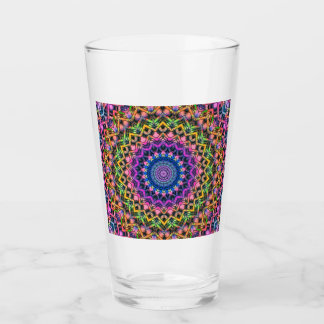 Trippy Psychedelic Kaleidoscope Glass Glaskopp