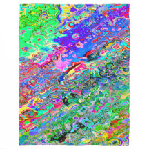 Trippy Psychedelic syrlig vaxTie-färg för NBK