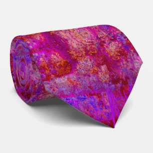 Trippy Red and Magenta Impressionistic Ligcape Slips
