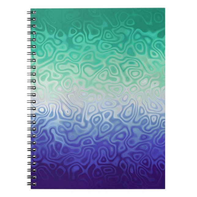 Trippy Ripply Funky Boho MLM Män som älskar män Pr Anteckningsbok (Framsidan)