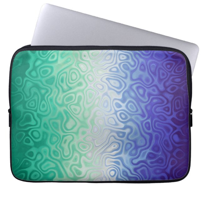 Trippy Ripply Funky Boho MLM Män som älskar män Pr Laptop Fodral (Framsidan)