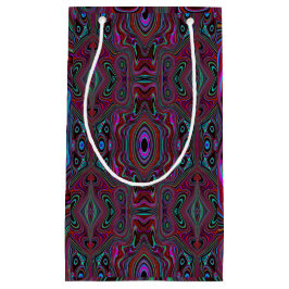 Trippy Seafoam Grönt och Magenta Abstrakt Mönster