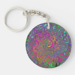 Trippy Shock rosa Abstrakt Retro Liquid Swirl