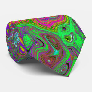 Trippy Shock rosa Abstrakt Retro Liquid Swirl Slips