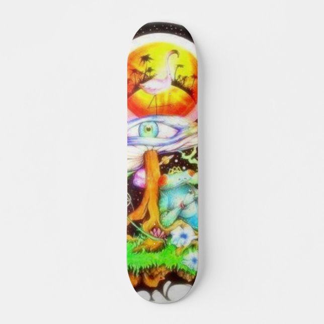 trippy skateboard bräda 21,5 cm (Framsida)
