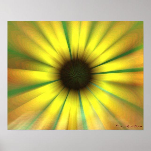 Trippy Solros Poster (Framsidan)