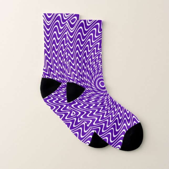 trippy spiral swirl twirl hypnotis illusion art strumpor (Par)