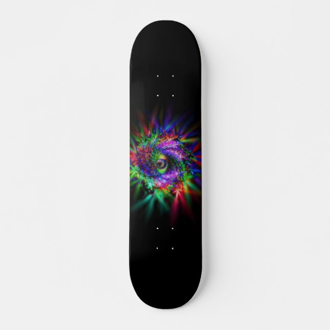 trippy stiga ombord old school skateboard bräda 21,6 cm (Framsida)
