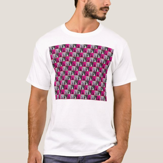 trippy techno viking t-shirt (Framsida)